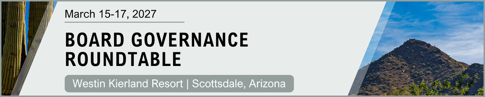 2026 Board Governance Roundtable